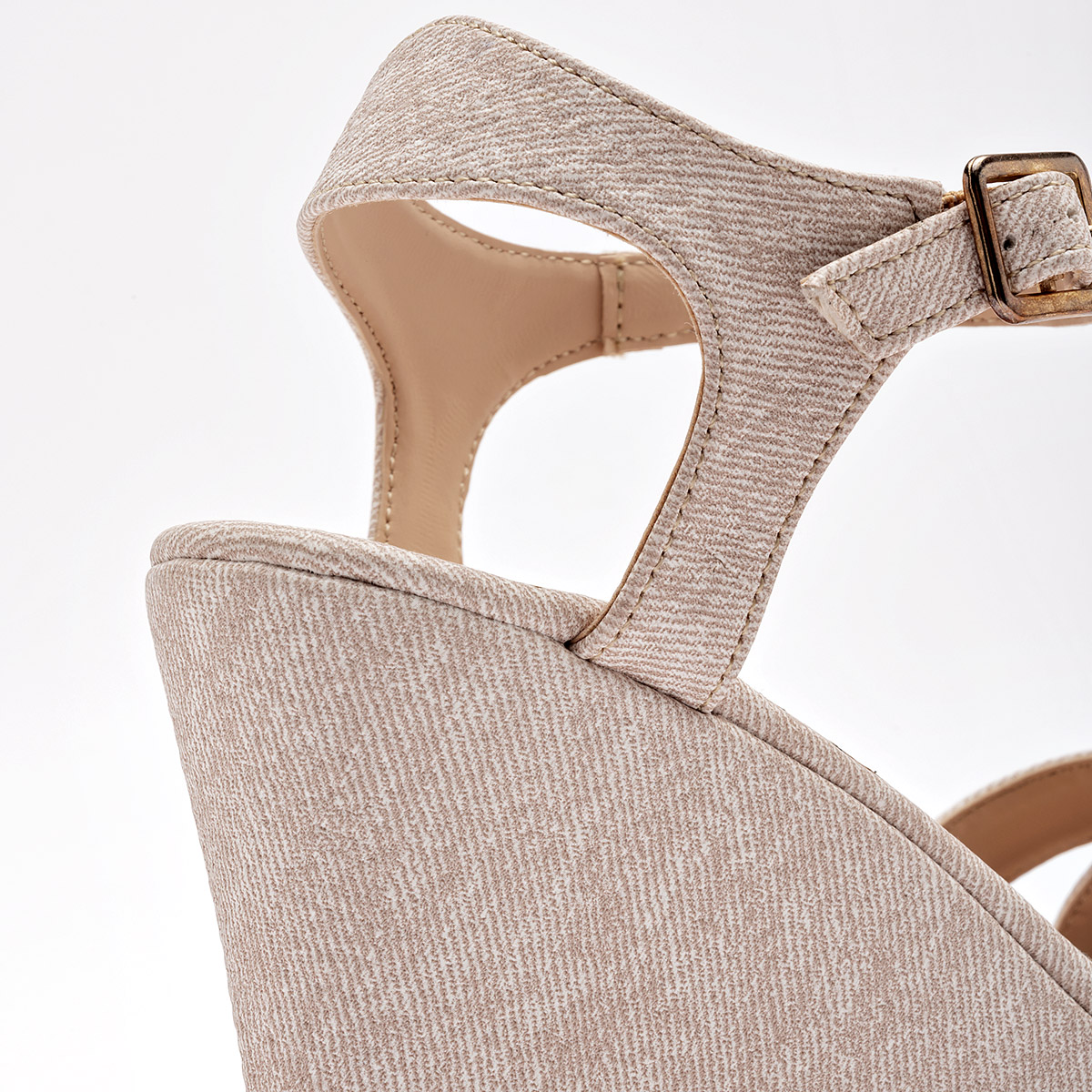 Foto 5 pulgar | Been Class Sandalia Para Mujer Beige