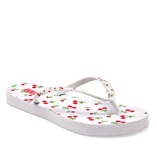 Foto 1 | Sandalias Sideletas Blancas para Mujer