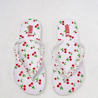 Foto 3 | Sandalias Sideletas Blancas para Mujer