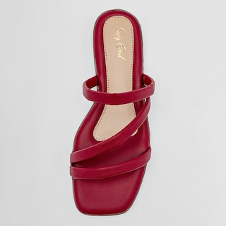 Foto 2 | Sandalias Sexy Girl Rojas para Mujer