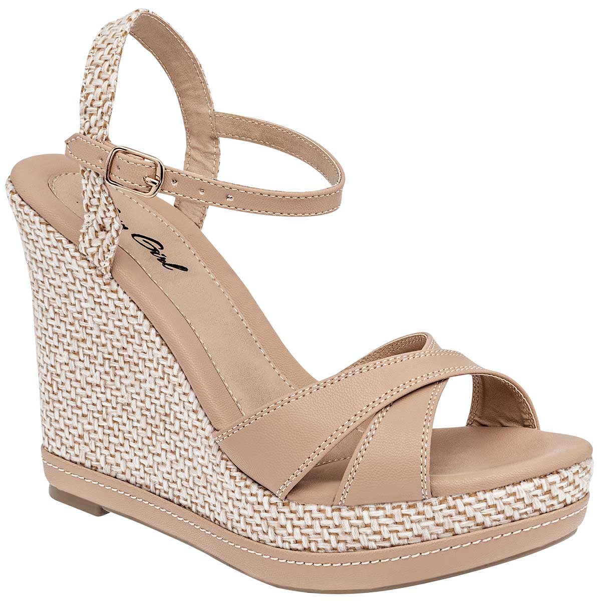 Sandalia Sexy Girl Beige para Mujer