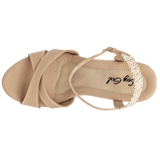 Foto 2 | Sandalia Sexy Girl Beige para Mujer