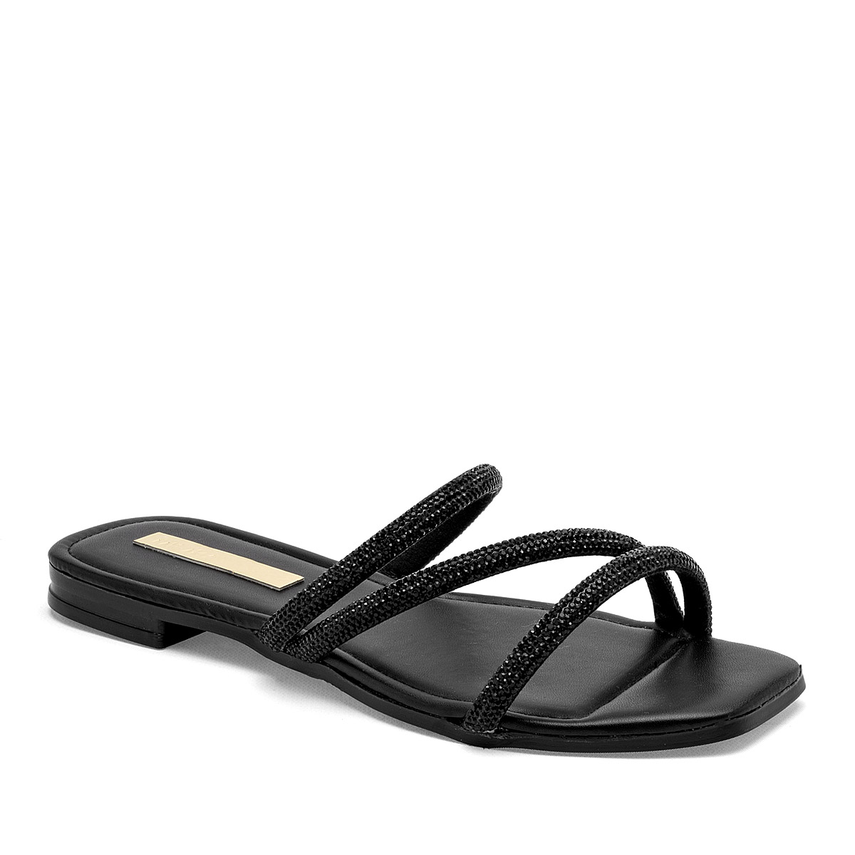Foto 2 pulgar | Sandalias Moramora Negras para Mujer