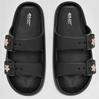 Foto 3 | Sandalias Evalight Negras para Mujer