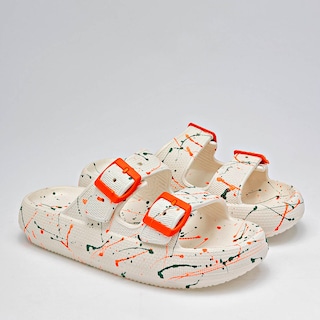 Foto 2 | Sandalias Evalight Beige para Mujer
