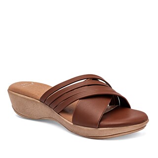 Foto 1 | Sandalia First Avenue Camel para Mujer