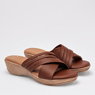 Foto 2 | Sandalia First Avenue Camel para Mujer