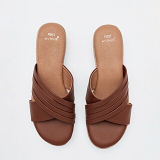 Foto 3 | Sandalia First Avenue Camel para Mujer