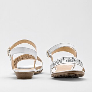 Foto 3 | Fratta Sandalia Para Mujer Blanco