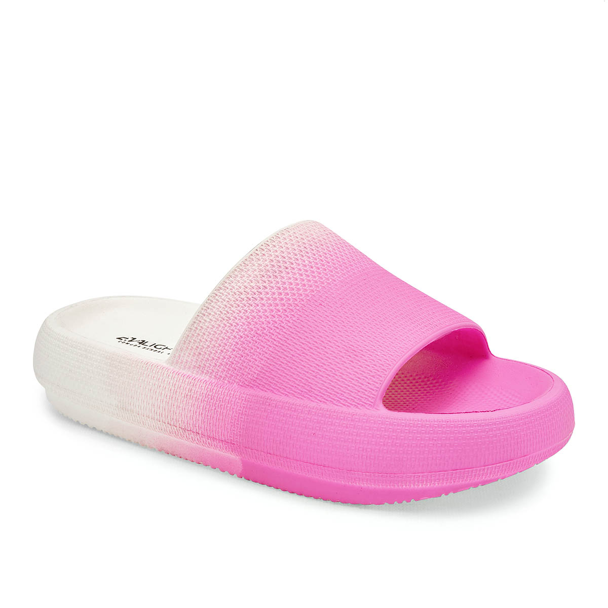 Foto 2 pulgar | Evalight Sandalia Para Mujer Fucsia Blanco