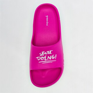 Foto 2 | Elega Sandalia Para Mujer Fucsia Blanco