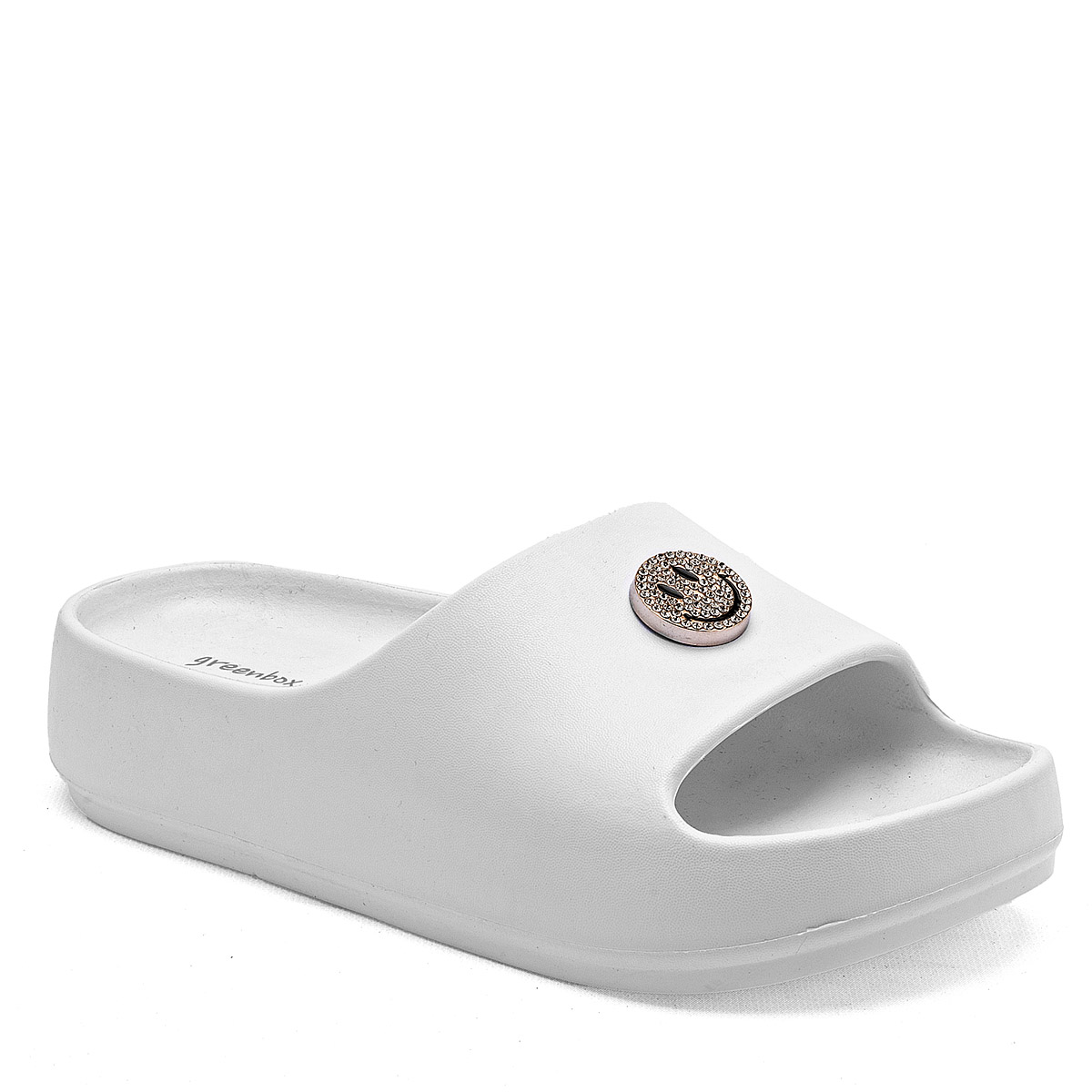 Foto 2 pulgar | Sandalia Elega Blanca para Mujer