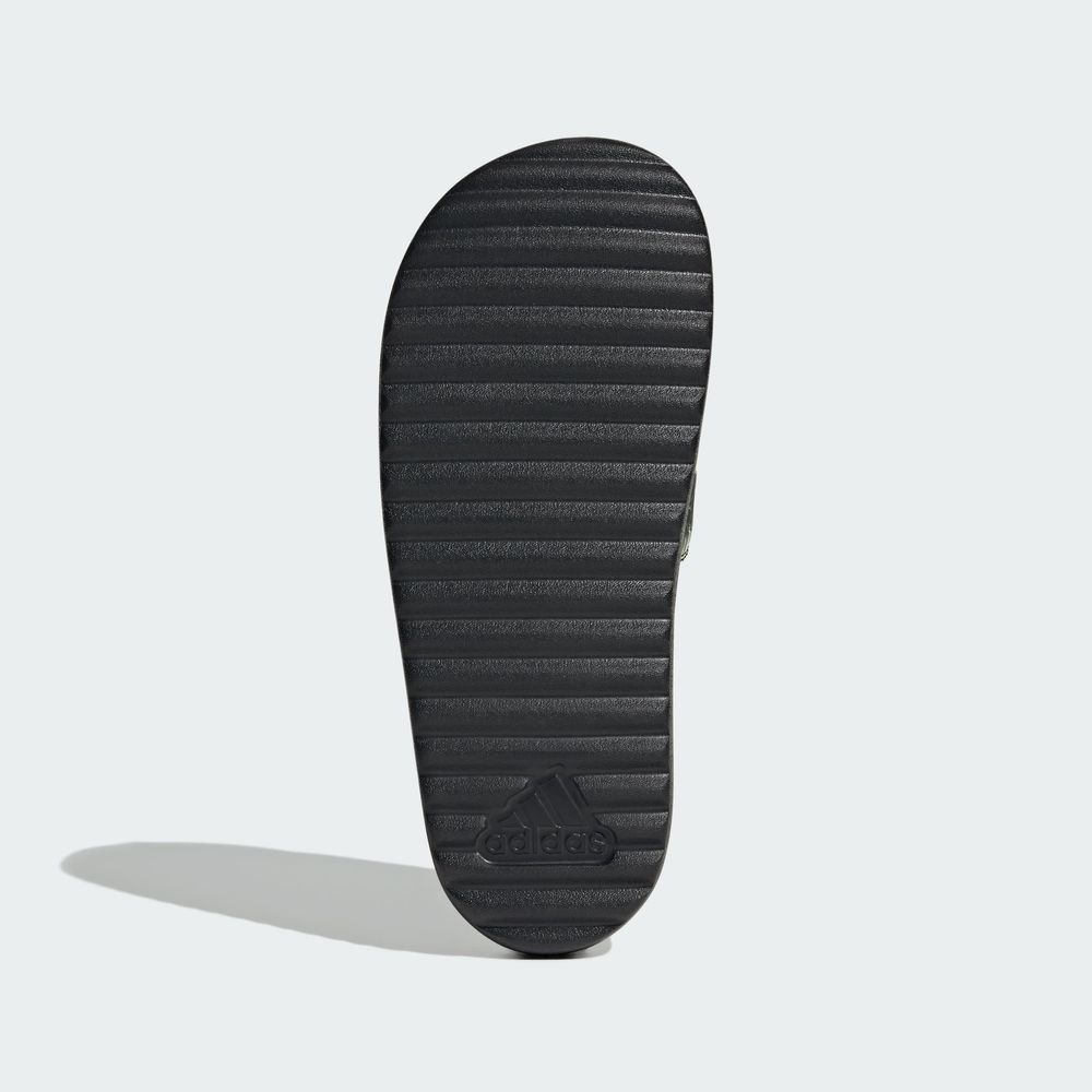 Foto 6 pulgar | Sandalias Adilette Con Plataforma Adidas Verde Mujer