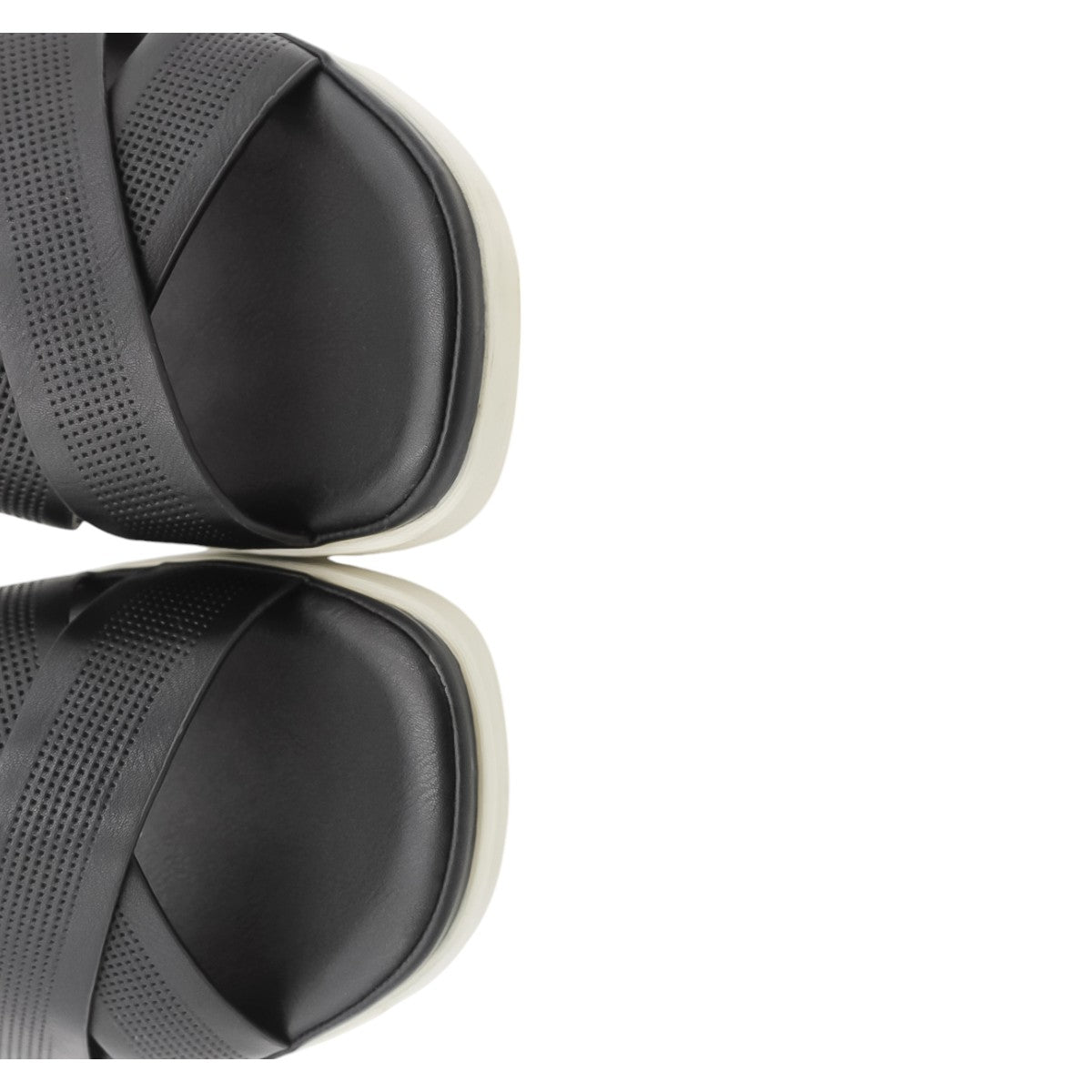 Foto 5 pulgar | Sandalias de Piso Rbcollection Exterior Piel Vegana Negro para Mujer