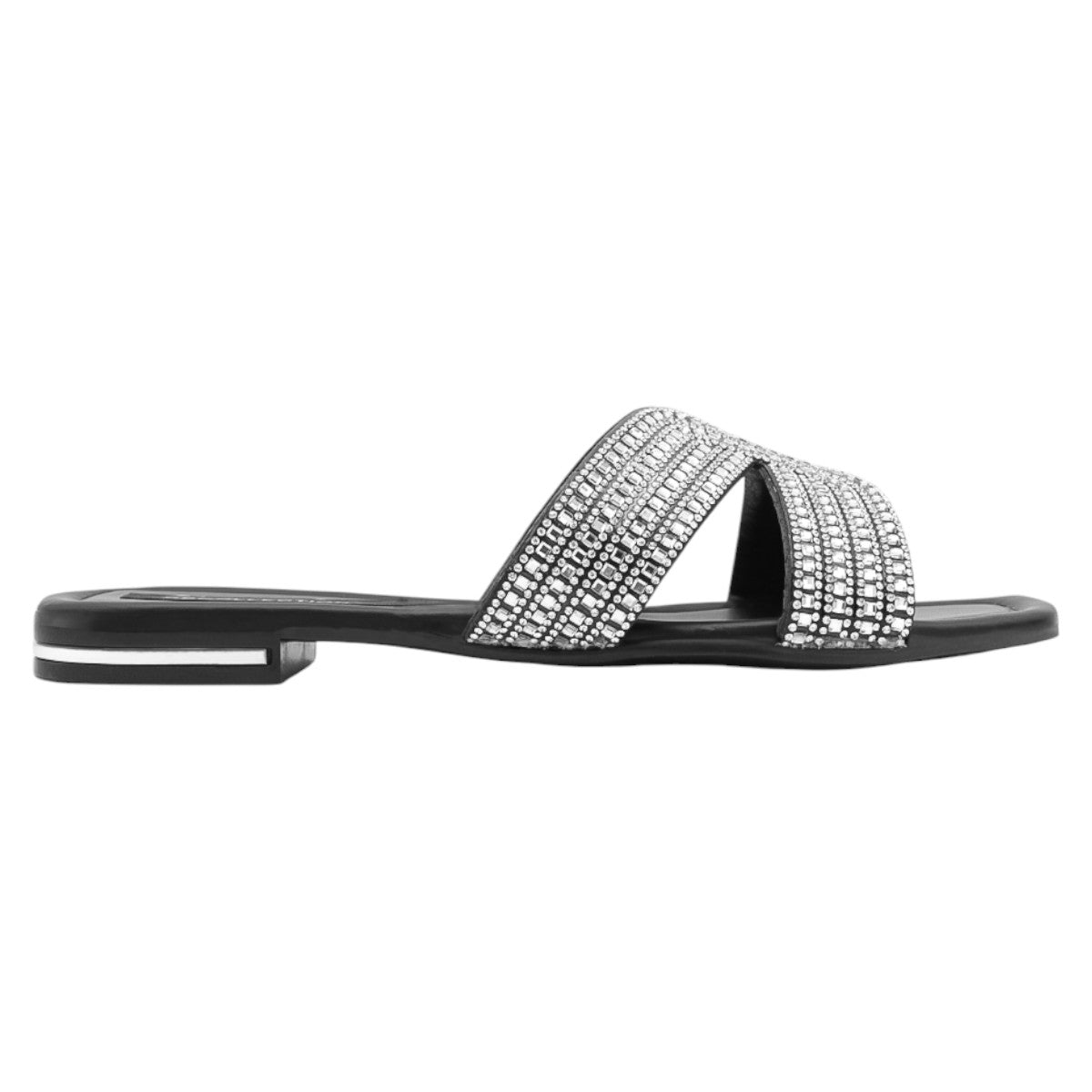 Foto 4 pulgar | Sandalias Rbcollection color Plata para Mujer