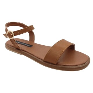 Foto 1 | Sandalias de Piso Exterior Sintético Rbcollection color Café para Mujer