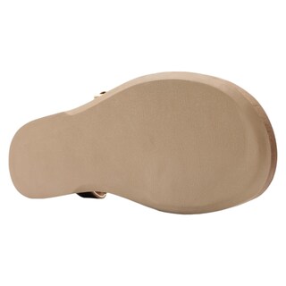 Foto 4 | Sandalias de Piso Exterior Sintético Rbcollection color Café para Mujer