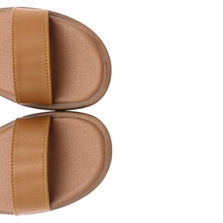 Foto 5 | Sandalias de Piso Exterior Sintético Rbcollection color Café para Mujer