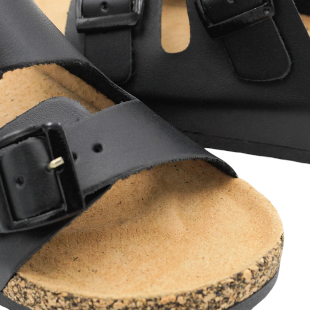 Foto 7 pulgar | Sandalias RbCollection color Negro para Mujer