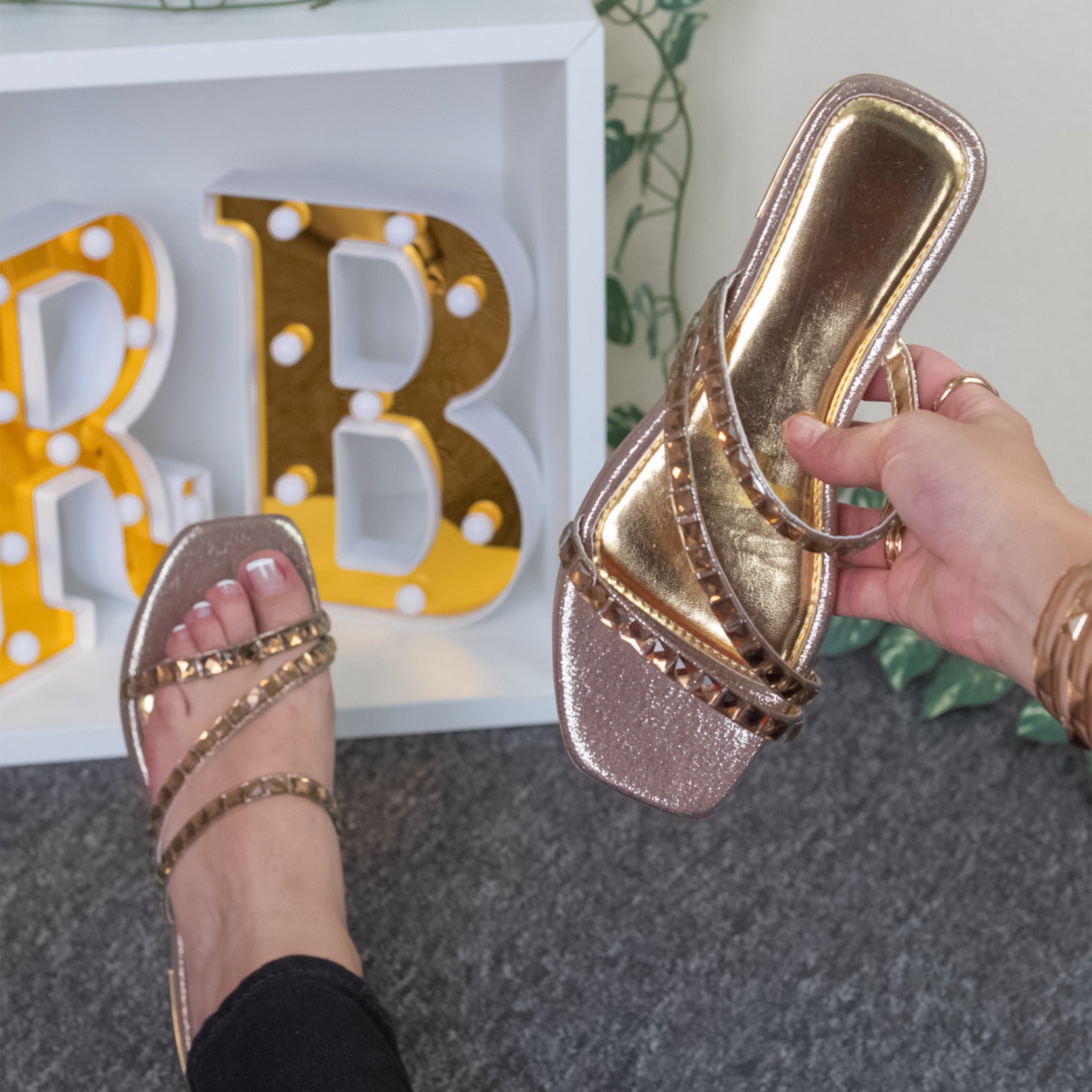 Foto 2 | Sandalias RbBasics para Mujer