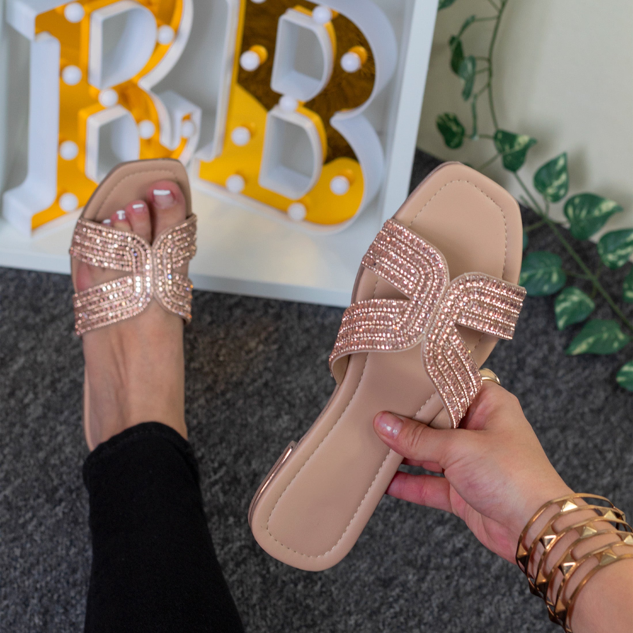 Foto 3 pulgar | Sandalias RbCollection para Mujer