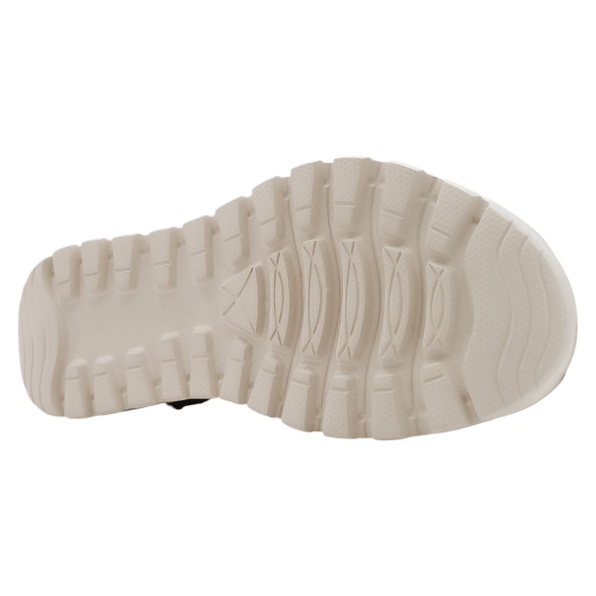 Foto 4 pulgar | Sandalias de Piso Rbbasics Exterior Piel Vegana Oro para Mujer