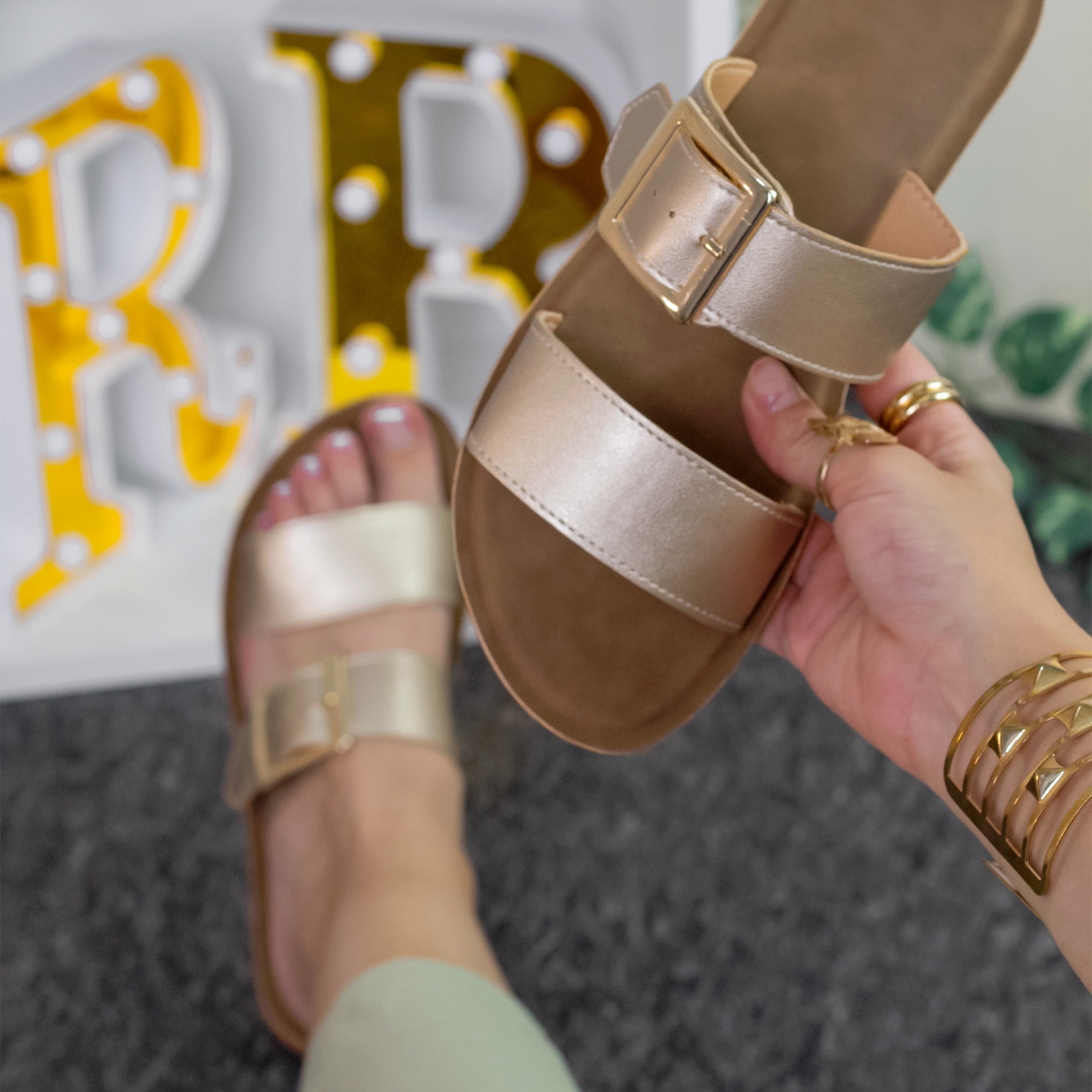 Foto 2 | Sandalias RbCollection para Mujer