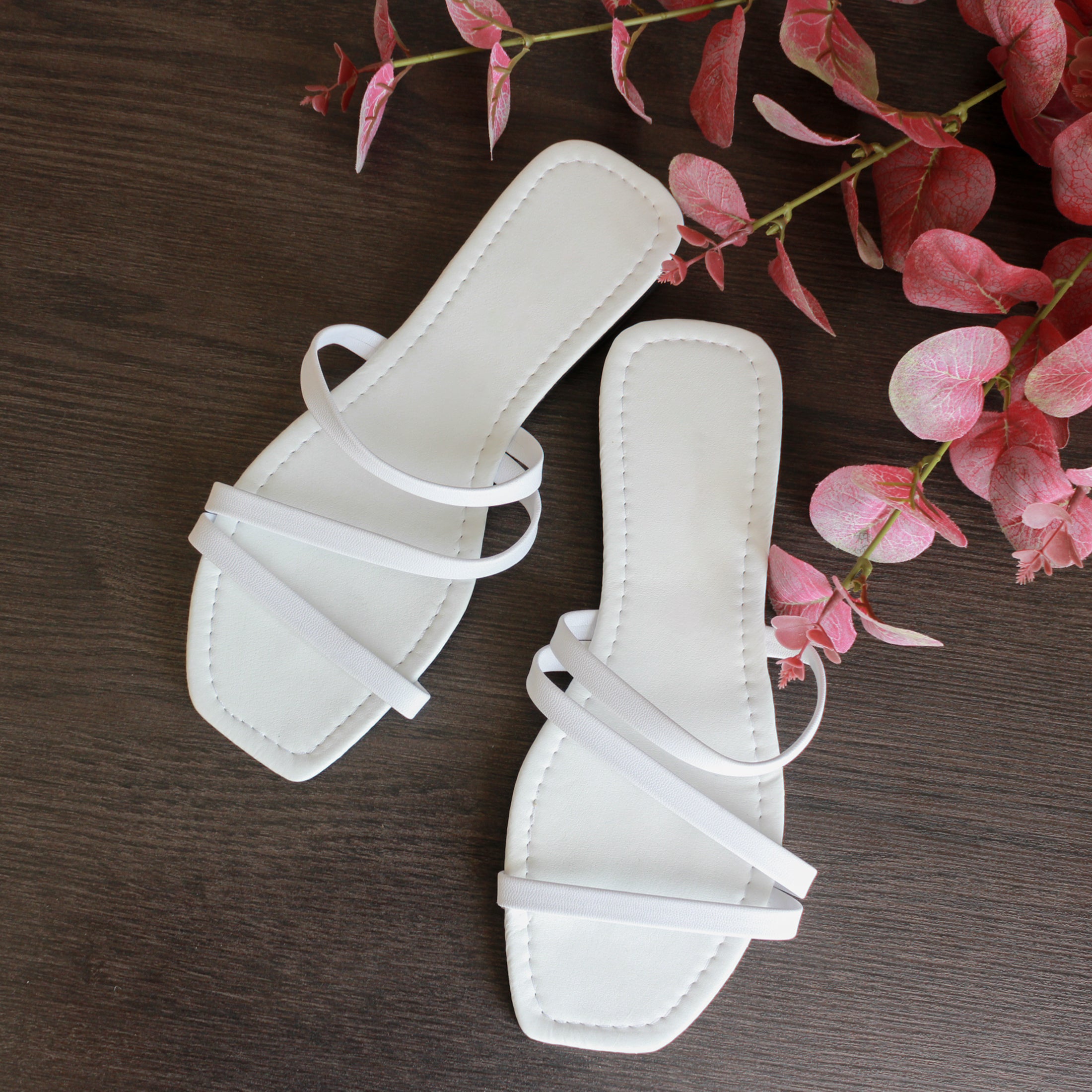 Foto 3 pulgar | Sandalias Rbcollection Piel Vegana para Mujer