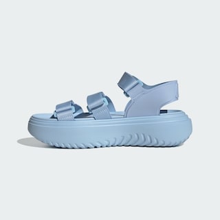 Foto 3 | Sandalias Slyn Adidas Azul para Mujer