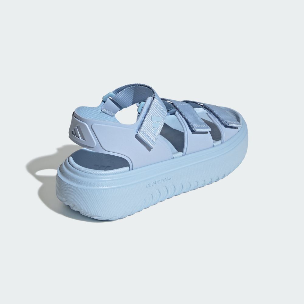 Foto 8 pulgar | Sandalias Slyn Adidas Azul para Mujer