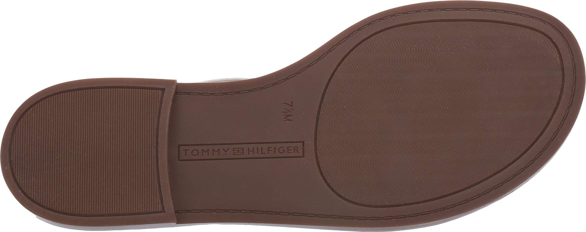 Foto 4 pulgar | Sandalias Tommy Hilfiger Bennia Flat Para Mujer, Color Blanco, Talla 37 - Venta Internacional.