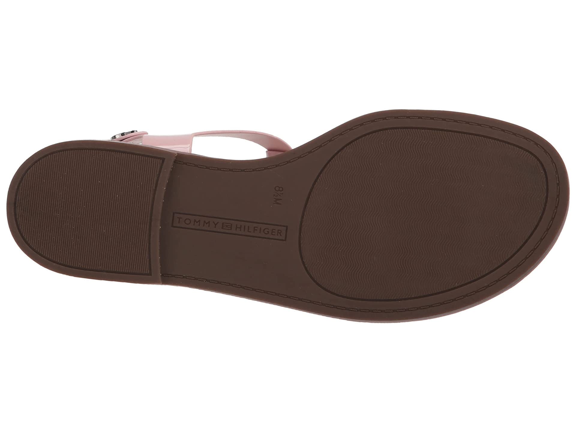 Foto 4 pulgar | Sandalias Tommy Hilfiger Bennia Para Mujer Planas Glacier Pink - Venta Internacional.
