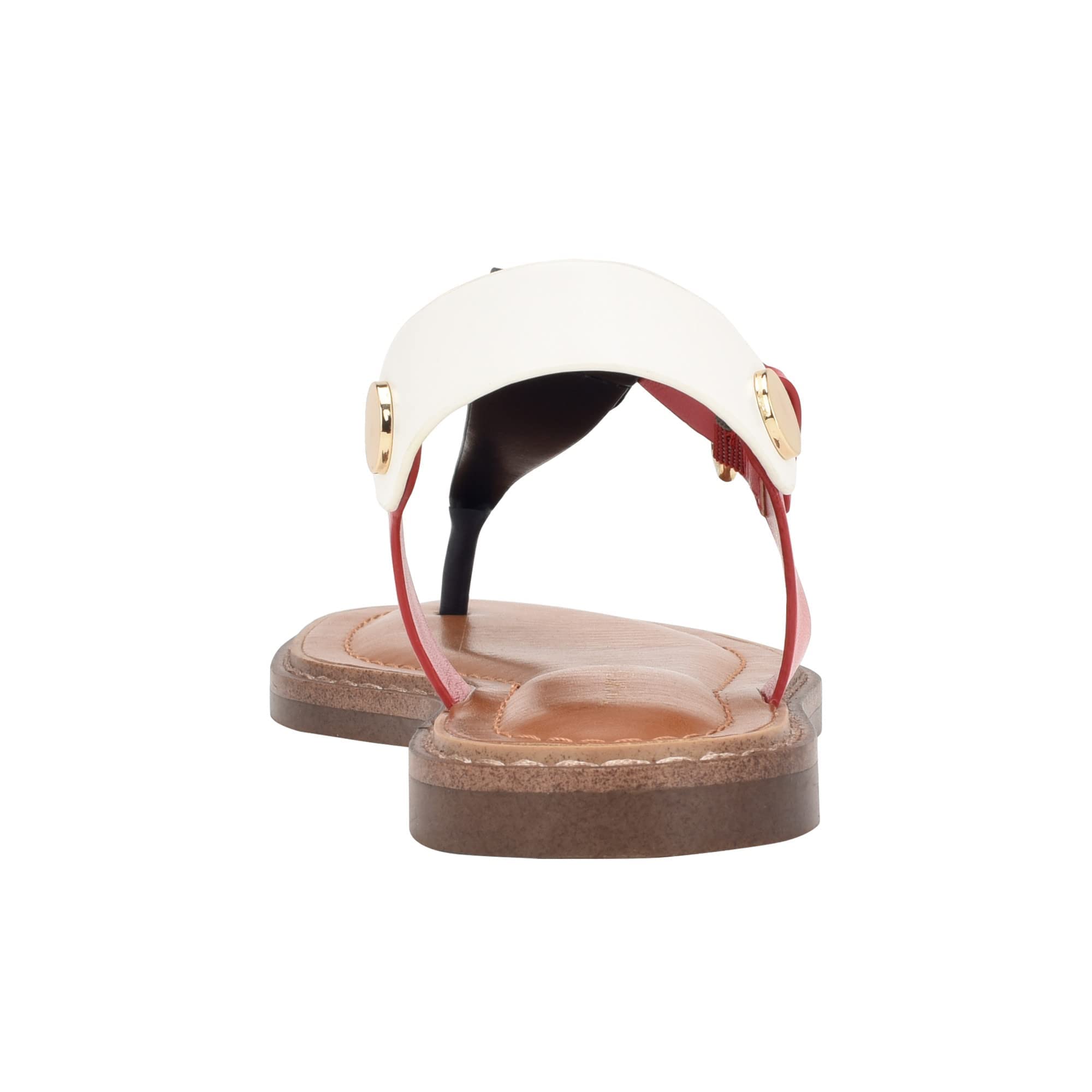 Foto 5 | Sandalia Tommy Hilfiger Bennia Para Mujer, Color Rojo, Talla 8 - Venta Internacional.
