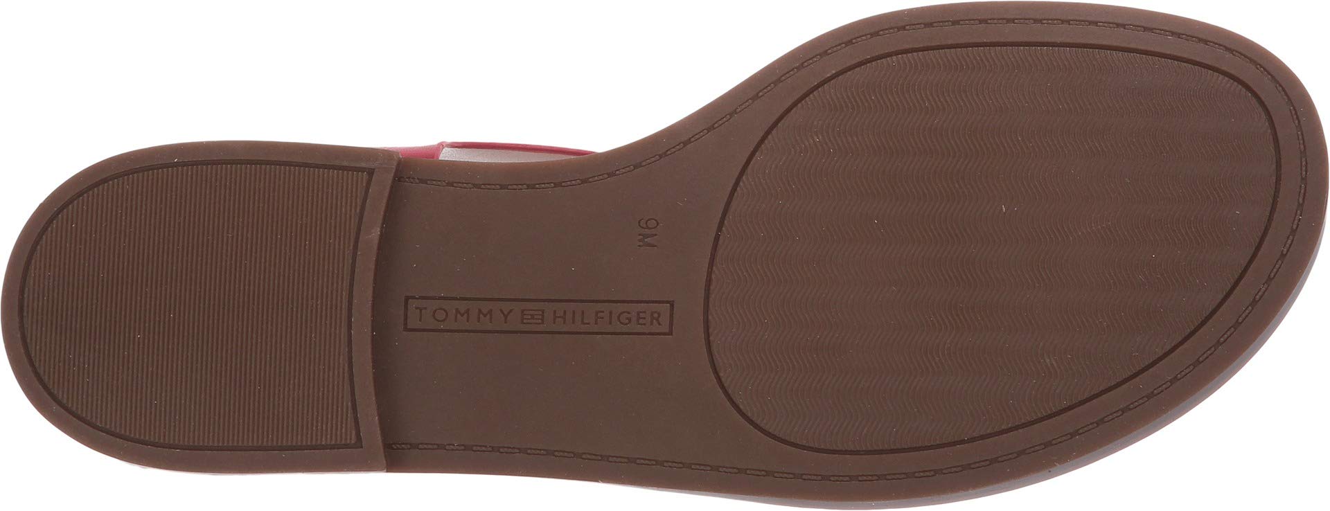 Foto 4 pulgar | Sandalia Plana Tommy Hilfiger Bennia Rojo para Mujer - Venta Internacional