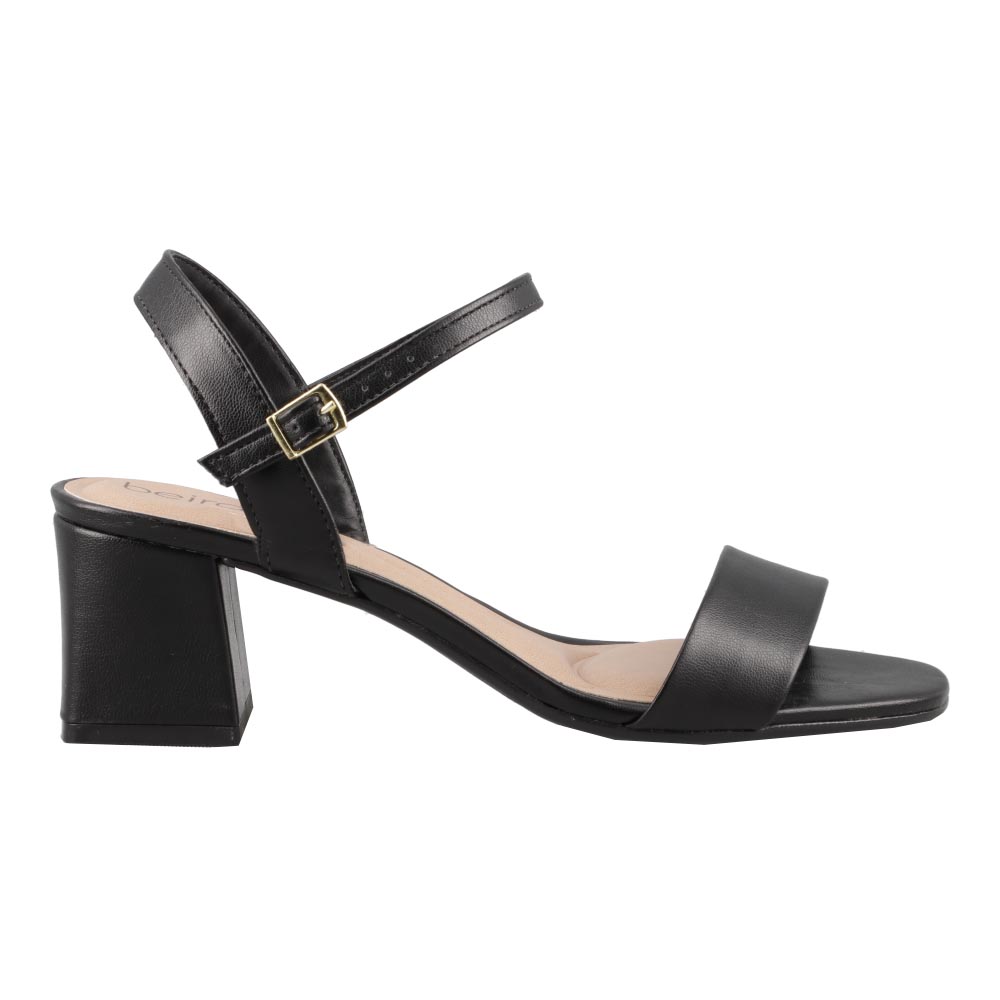 Foto 3 pulgar | Sandalias Beira Rio 8536100 Negro Tacon Ancho Bajo Mujer Talla 22 A 27 E Sandalia Vestir