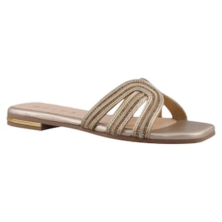 Foto 1 | Sandalia Dama Belua 9213 Oro Rosado Sandalia Casual Piso Talla 23 A 26 E
