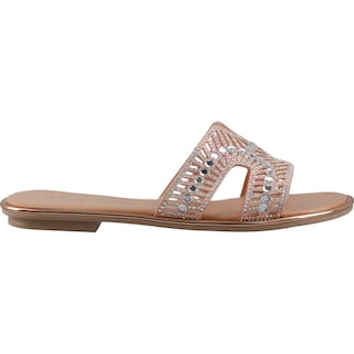 Foto 2 | Sandalia Dama Belua 9204 Oro Rosado Sandalia Casual Piso Talla 23 A 26 E