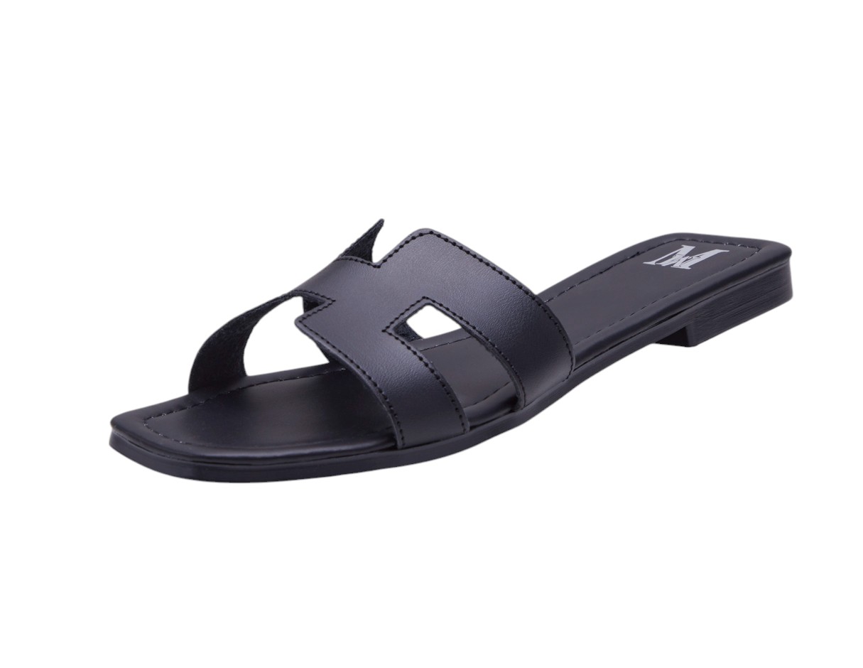 Foto 2 pulgar | Sandalia Calzado Watanabe Negro Piel H