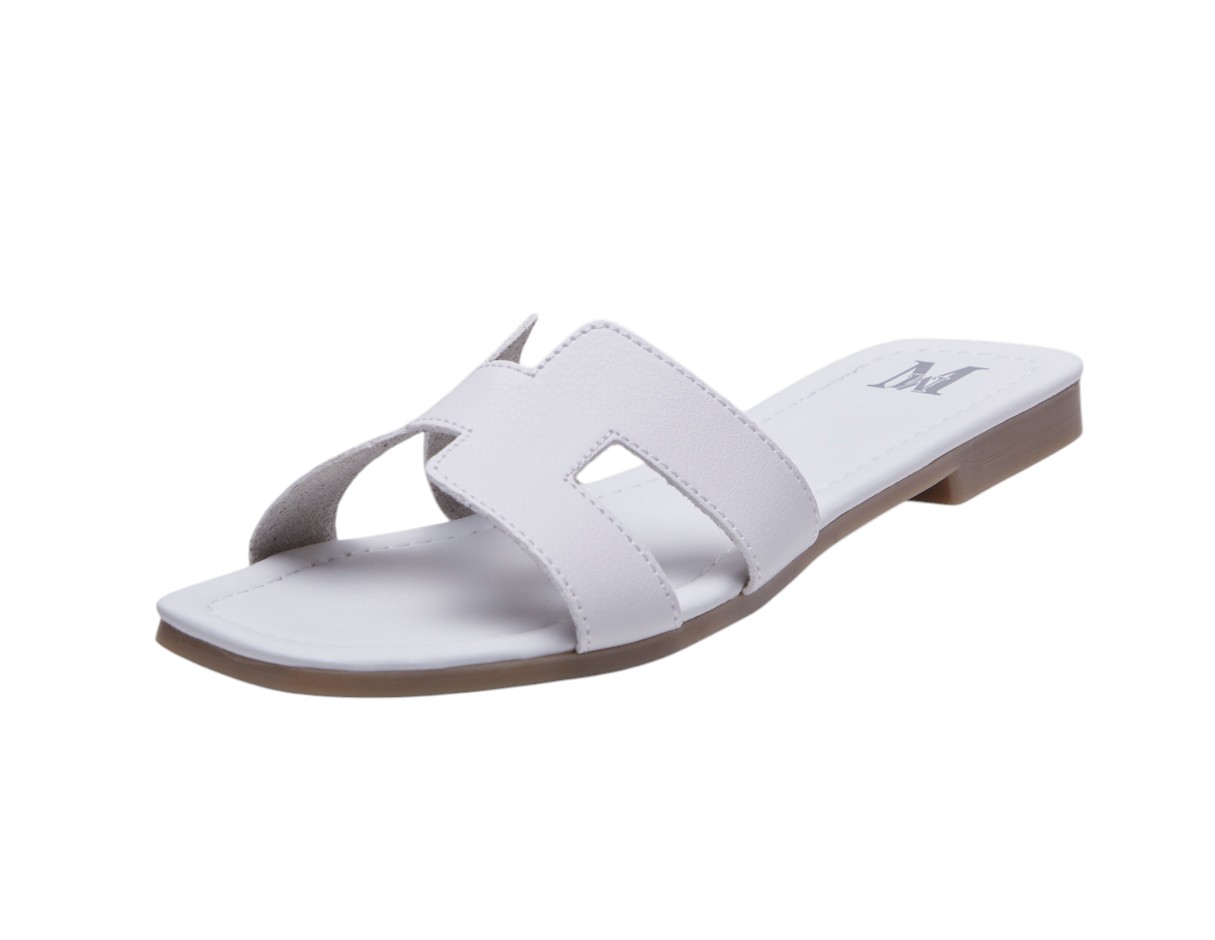 Sandalia Calzado Watanabe Blanco Piel H