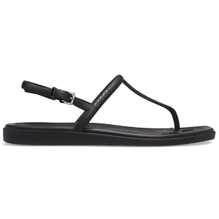 Foto 1 | Sandalias Crocs Miami Tanga Para Mujer, Color Negro, Talla 11 - Venta Internacional.