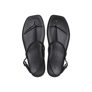 Foto 5 | Sandalias Crocs Miami Tanga Para Mujer, Color Negro, Talla 11 - Venta Internacional.