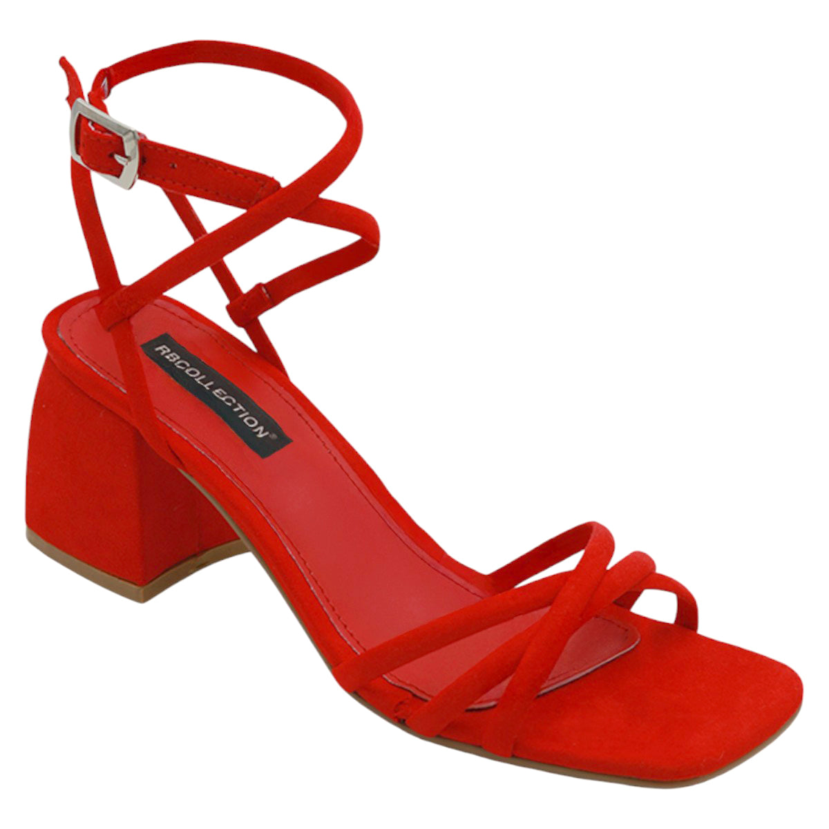 Foto 2 pulgar | Sandalias de Tacón RbCollection para Mujer