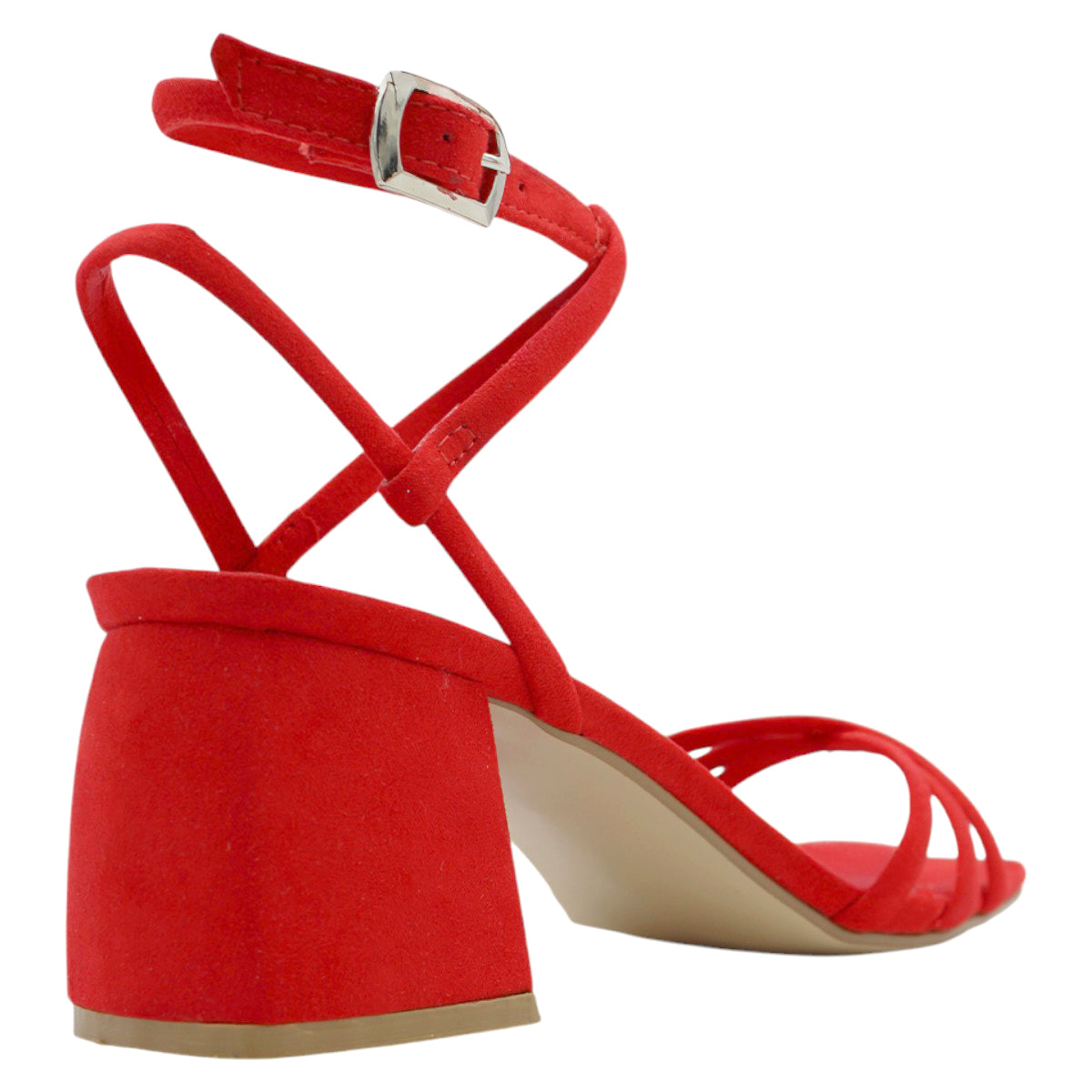 Foto 4 pulgar | Sandalias de Tacón RbCollection para Mujer