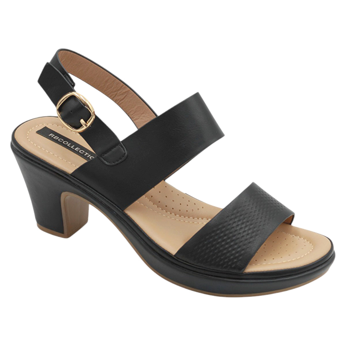 Foto 2 pulgar | Sandalias de Tacón RbCollection para Mujer