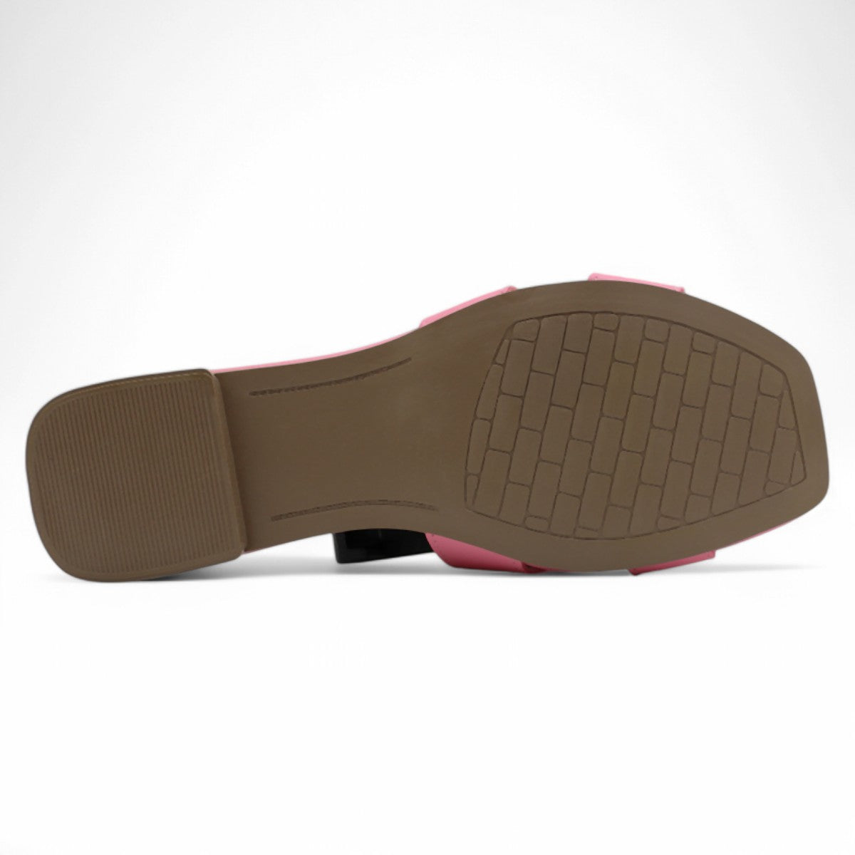 Foto 5 pulgar | Sandalias de Piso Rosa de Piel Vegana para Mujer