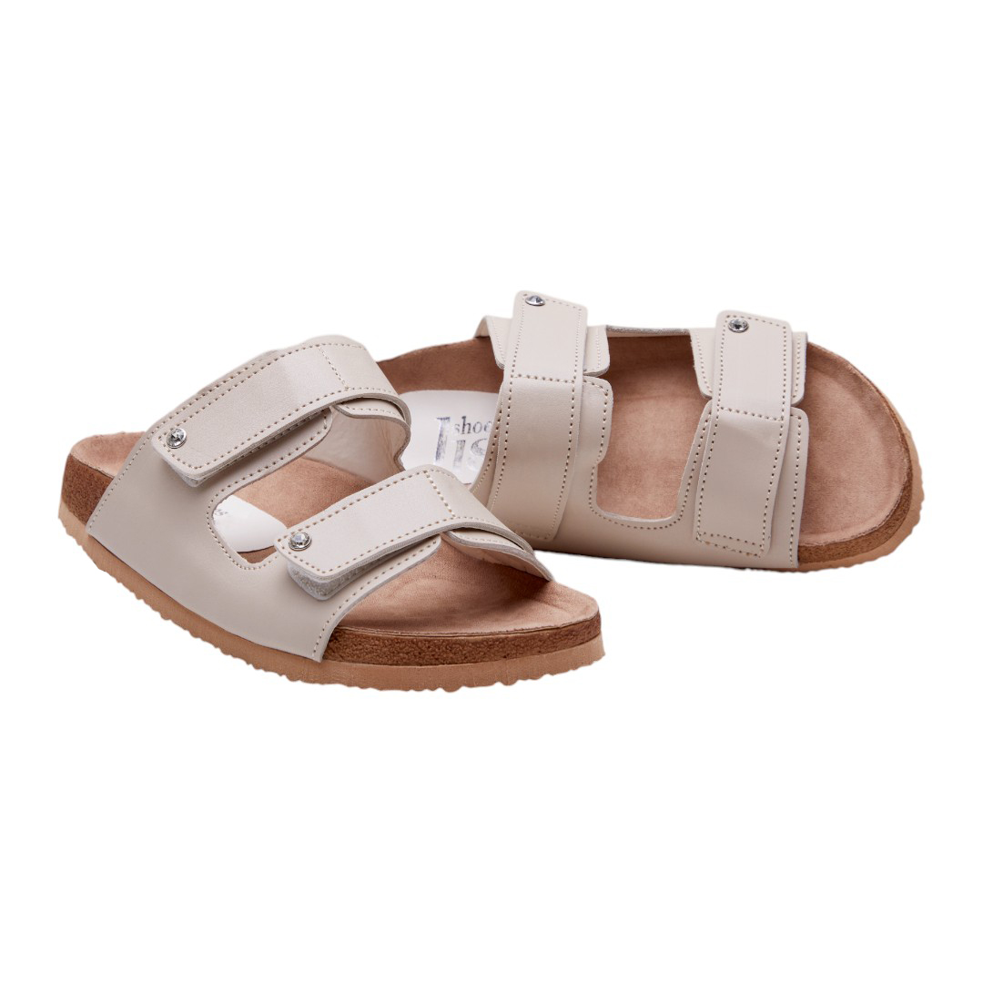 Foto 3 pulgar | Sandalia Calzado Watanabe Color Beige Suela Corcho