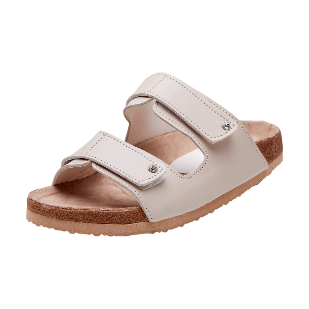 Foto 5 pulgar | Sandalia Calzado Watanabe Color Beige Suela Corcho