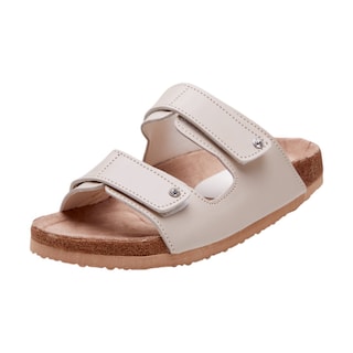 Foto 4 | Sandalia Calzado Watanabe Color Beige Suela Corcho