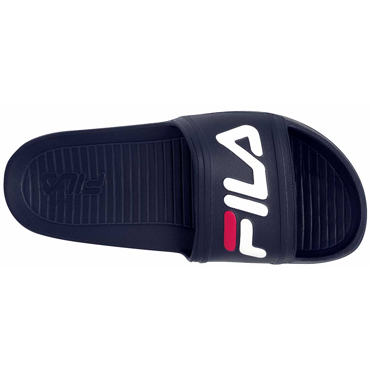 Foto 2 | Fila Sandalia Para Mujer Marino, Sleek Slide Lt