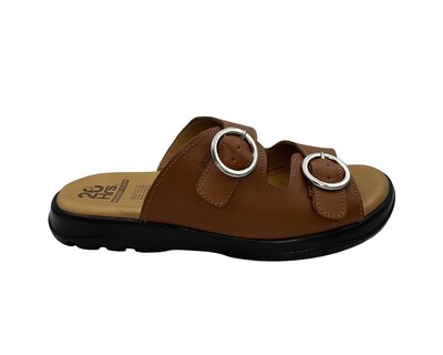 Foto 1 | Sandalia Huarache De Piel Para Mujer 20 Hrs 1007